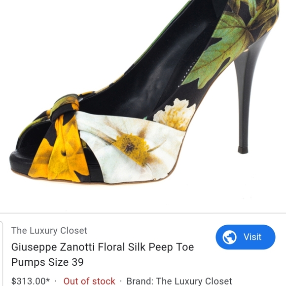 Giuseppe Zanotti Platform Peeptoe - Picture 6 of 7